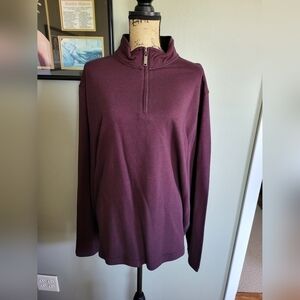 John Bartlett Consensus 1/4 zip Pullover Sweater